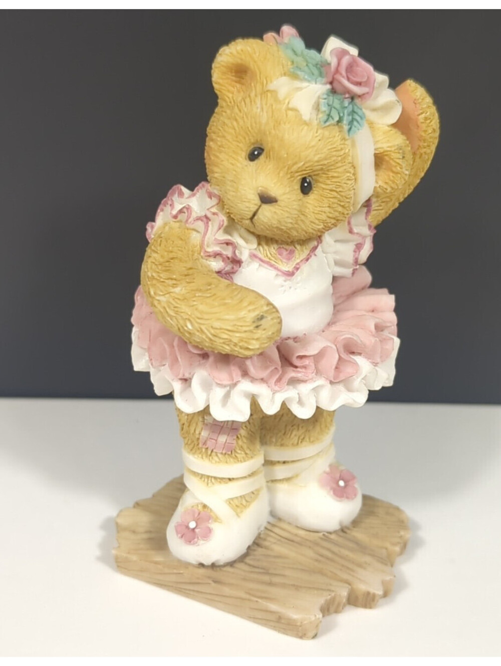 Cherished Teddies 156418 MINDY Friendship Keeps Me On My Toes Girl Ballerina